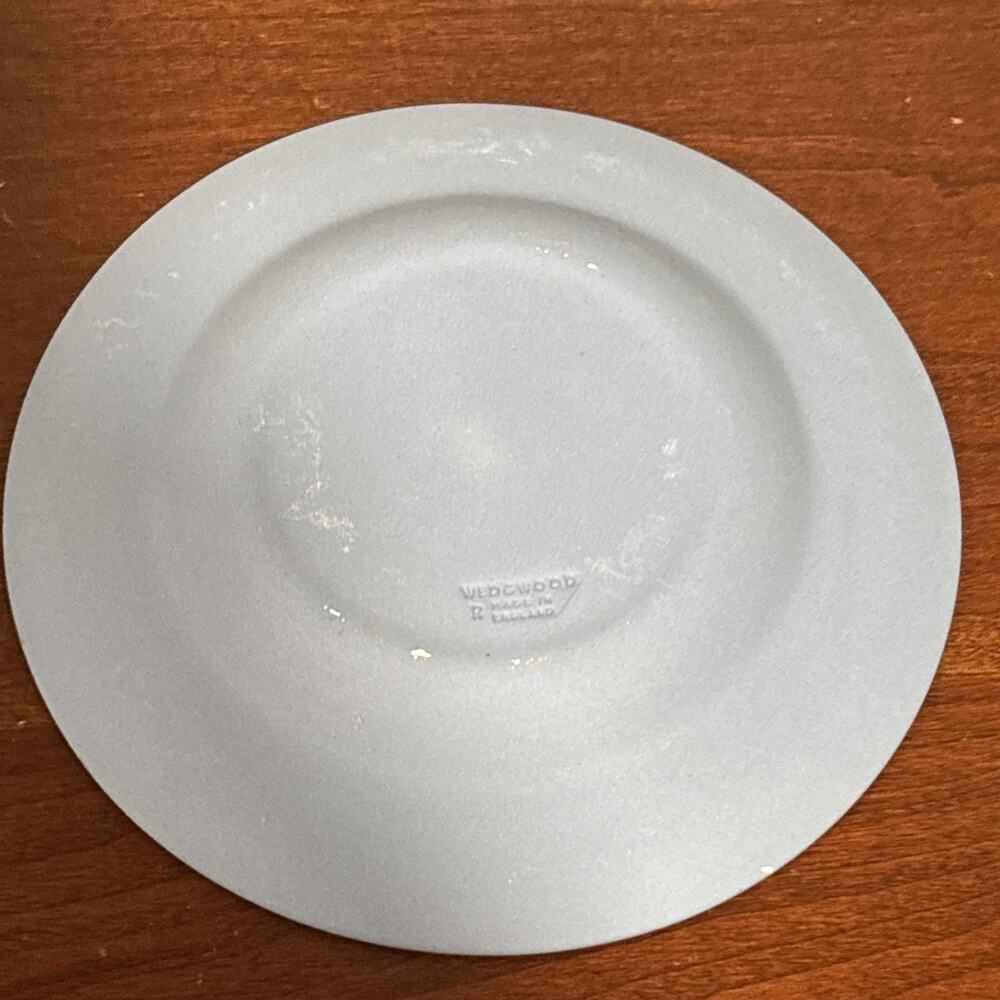 Blue Wedgwood Jasperware Dish Madame Tussaud Crest 1761-1850 England R - Picture 3 of 6